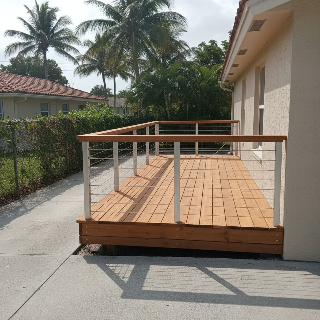 Pioneer Deck Co completed project