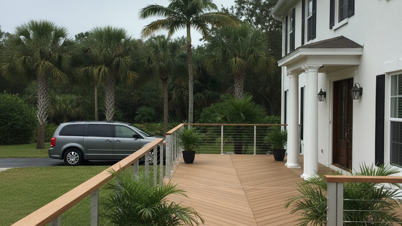 Deck Railing Repair completed by Pioneer Deck Co in Clearwater, FL