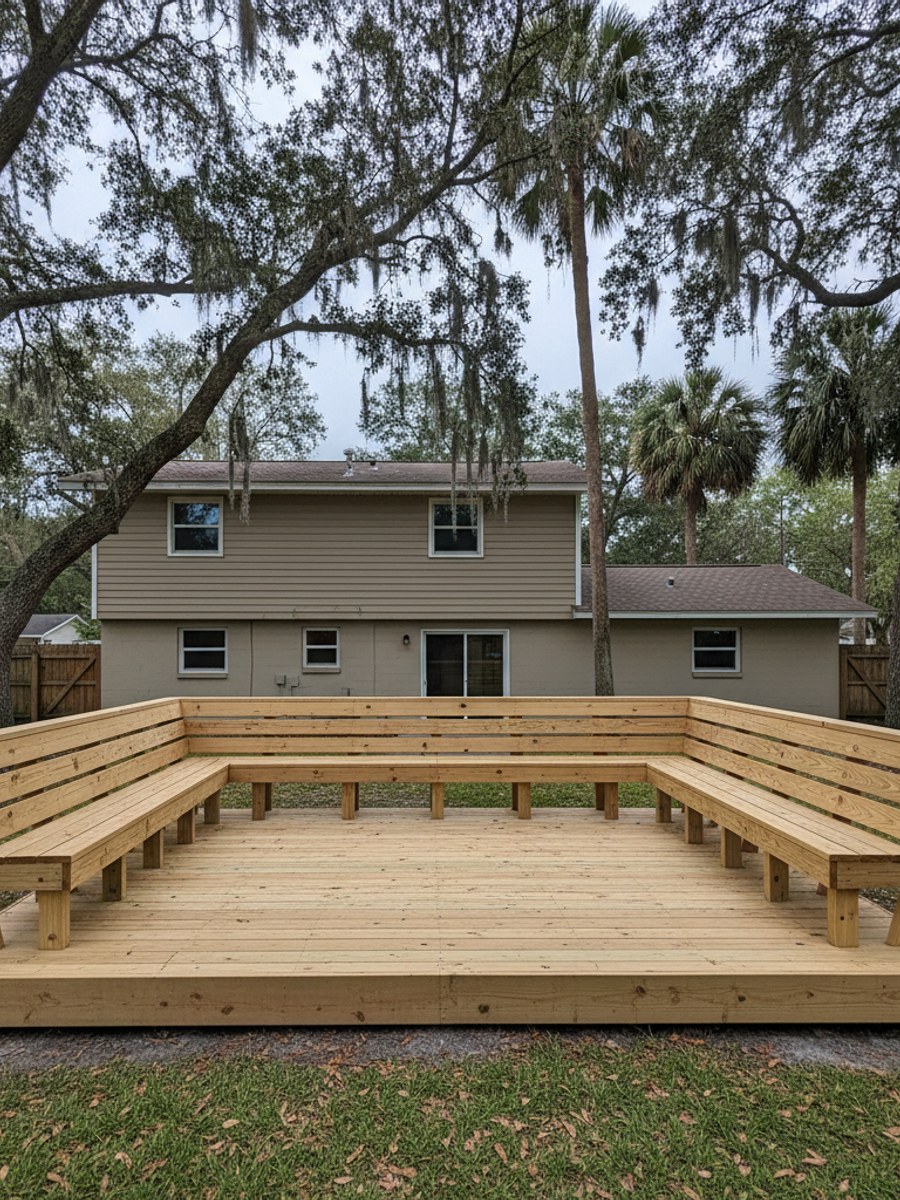 Deck Resurfacing completed by Pioneer Deck Co in Largo, FL